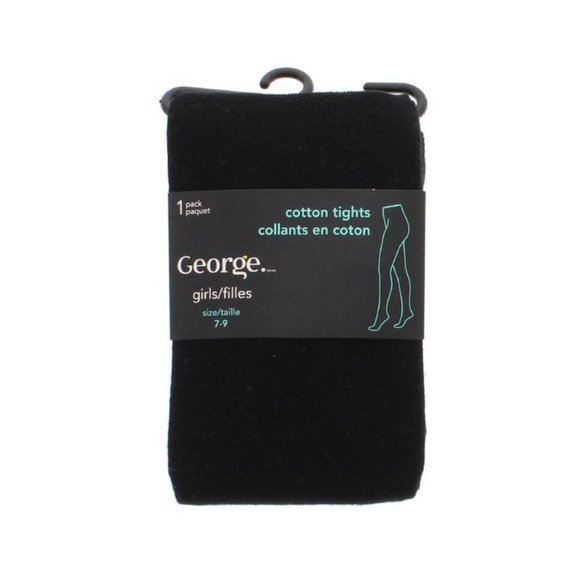 George Girls' Cotton Fashion Tights - Picture 1 of 1
